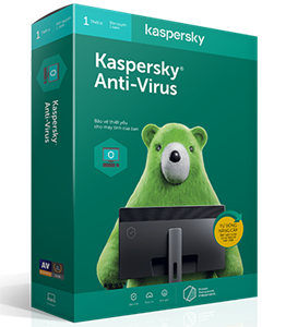 PHẦN MỀM DIỆT VIRUS KASPERSKY ANTI-VIRUS 1PC