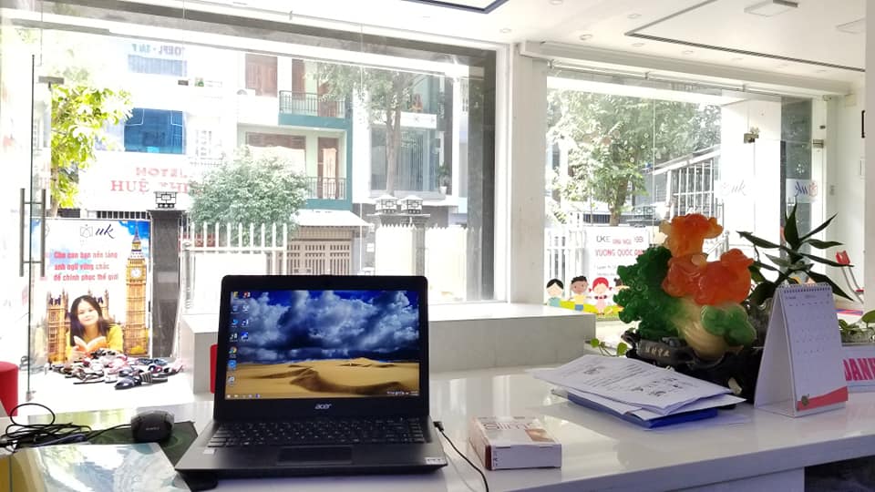 LAPTOP ĐẸP NHẬN CHỦ MỚI TẠI TRUNG TÂM ANH NGỮ ĐẸP