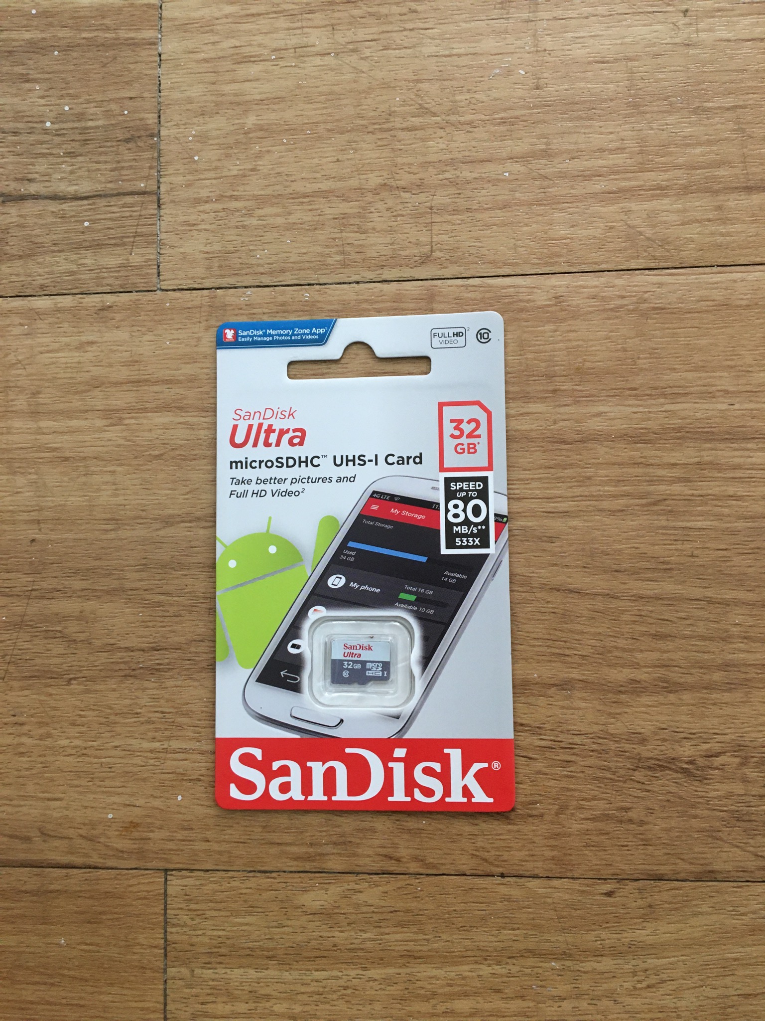 THẺ NHỚ ULTRA SANDISK CLASS 10 32GB TỐC ĐỘ CAO