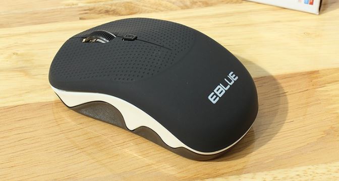 CHUỘT KHÔNG DÂY E-BLUE ĐỘ PHÂN GIẢI CAO 1600DPI, NHẠY ÊM THÍCH HỢP THIẾT KẾ, VĂN PHÒNG, GAMING….