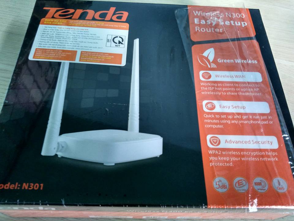 WIRELESS N300 EASY SETUP ROUTER N301
