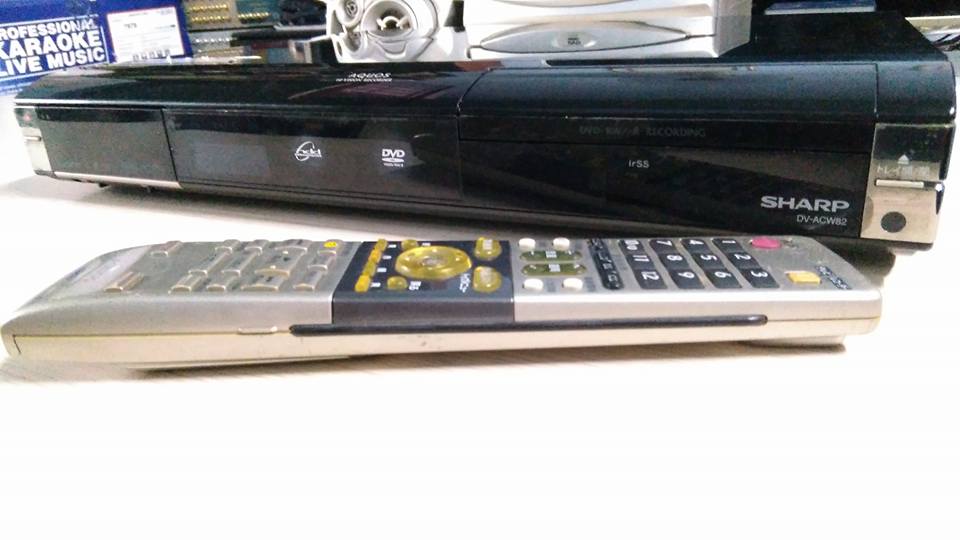 ĐẦU DVD-HDD 2 trong 1 Sharp hàng Nhật, xài HDMI rõ nét