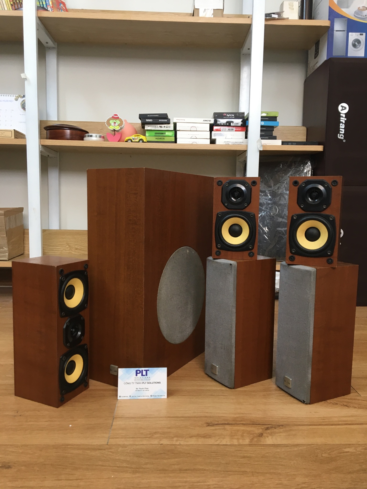 BỘ LOA DENON 5.1 HÀNG NHẬP CHẤT LƯỢNG GỒM 6 LOA, ÂM THANH CỰC ĐỈNH