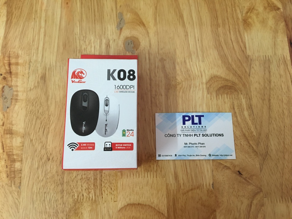 CHUỘT KHÔNG DÂY 2.4G WIRELESS 1600DPI