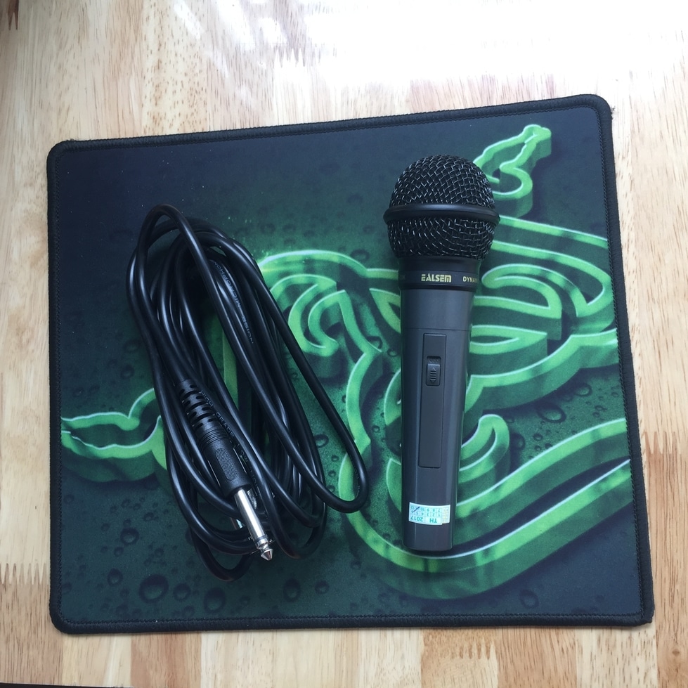 MICRO KARAOKE CÓ DÂY EALSEM ES-73K