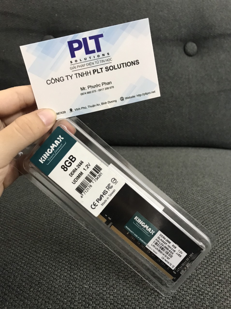 RAM PC KINGMAX 8GB DDR4-2666