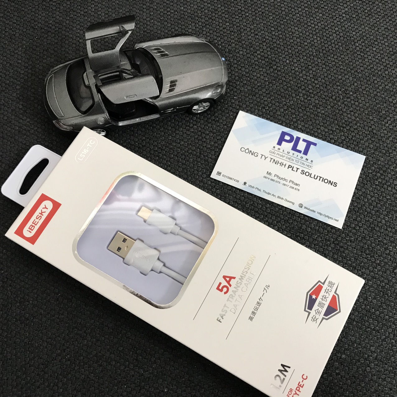 CÁP SẠC NHANH IBESKY LS16-V8 TYPE-C USB 5A