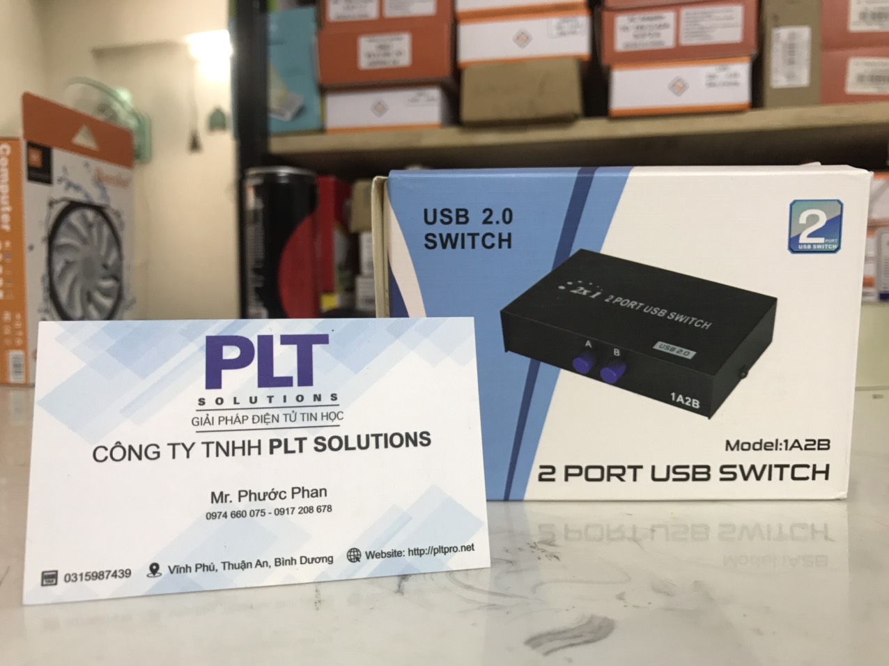 BỘ KẾT NỐI 2 MÁY TÍNH VỚI 1 MÁY IN