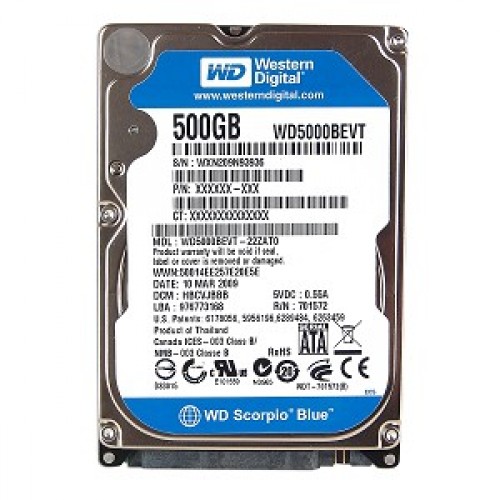 Ổ CỨNG LAPTOP 500GB HÀNG NHẬP CHẤT LƯỢNG TỐT, CHẠY NHANH