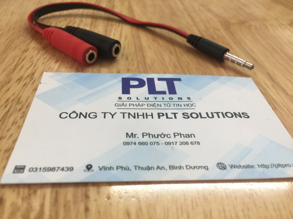 CÁP CHIA CỔNG 3.5MM RA 2 CỔNG TAI NGHE VÀ MICRO
