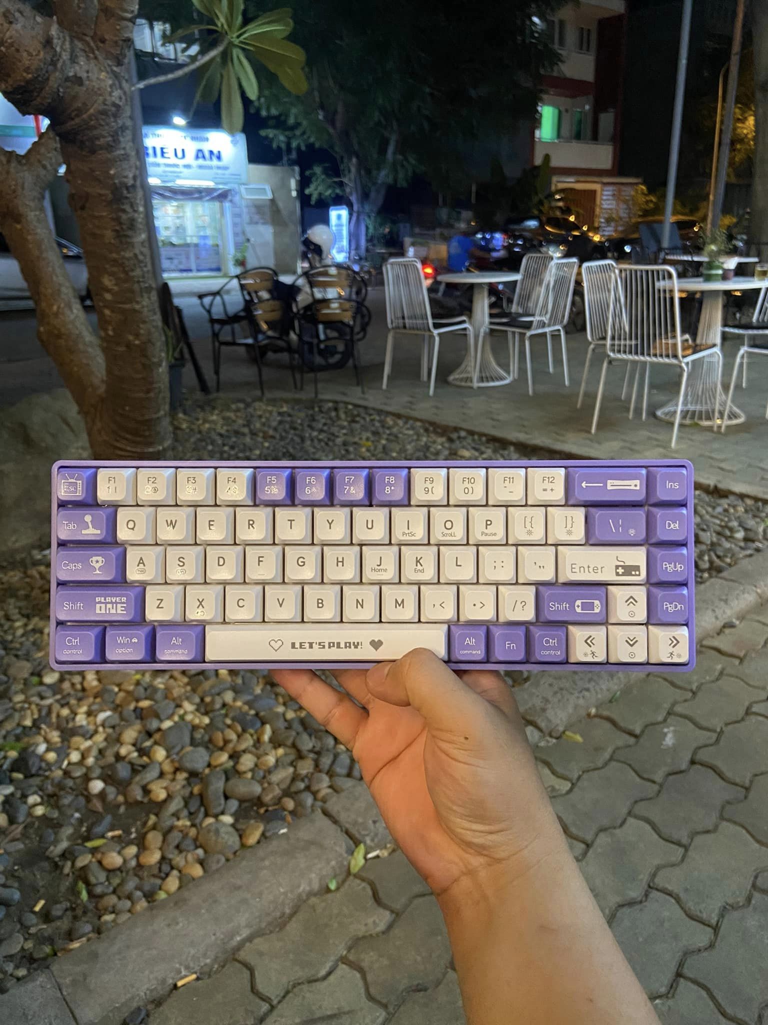 BÀN PHÍM CƠ MINI CÓ DÂY - PHÍM BẤM ĐÃ TAY - NGOẠI HÌNH XINH ĐẸP