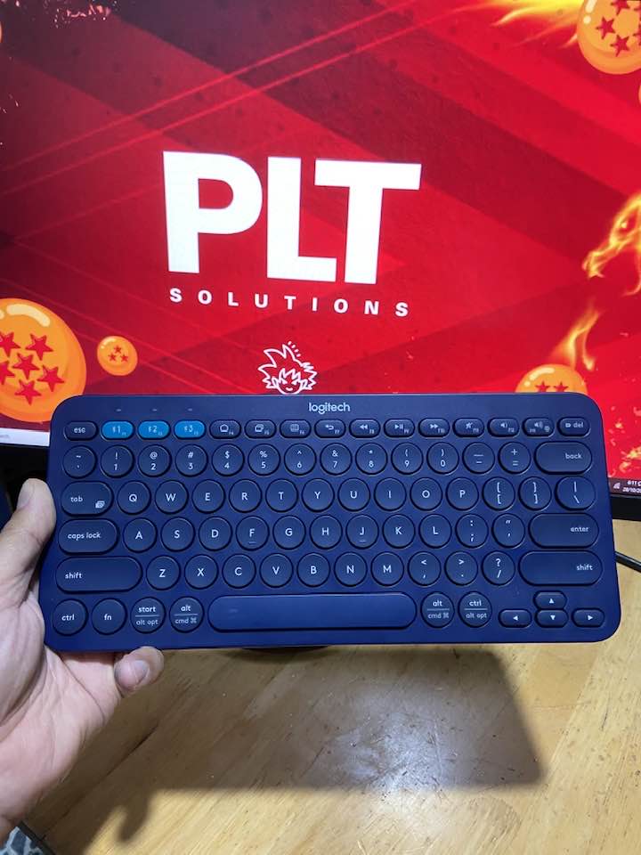 BÀN PHÍM KHÔNG DÂY BLUETOOTH LOGITECH NHỎ GỌN CHẤT LƯỢNG TỐT, ĐẸP, BỀN, ÊM