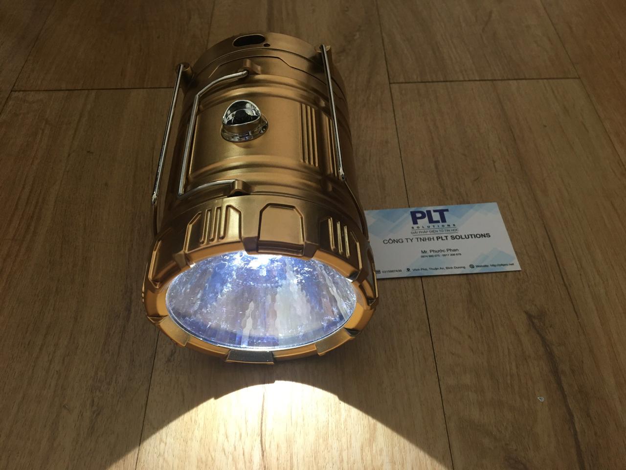 ĐÈN BÀN KIÊM CẦM TAY TIỆN LỢI KHI ĐI DU LỊCH, CẮM TRẠI (SẠC PIN NĂNG LƯỢNG MẶT TRỜI TÍCH HỢP SẠC DỰ PHÒNG)