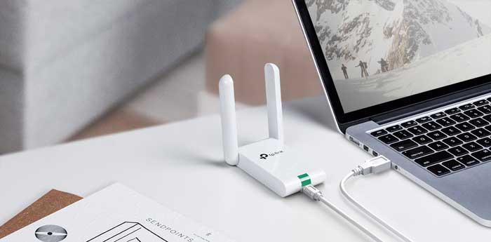THIẾT BỊ THU WIFI KHÔNG DÂY TP-LINK TL-WN822N 300MBPS  THU SÓNG CỰC MẠNH, TỐC ĐỘ DOWNLOAD CAO