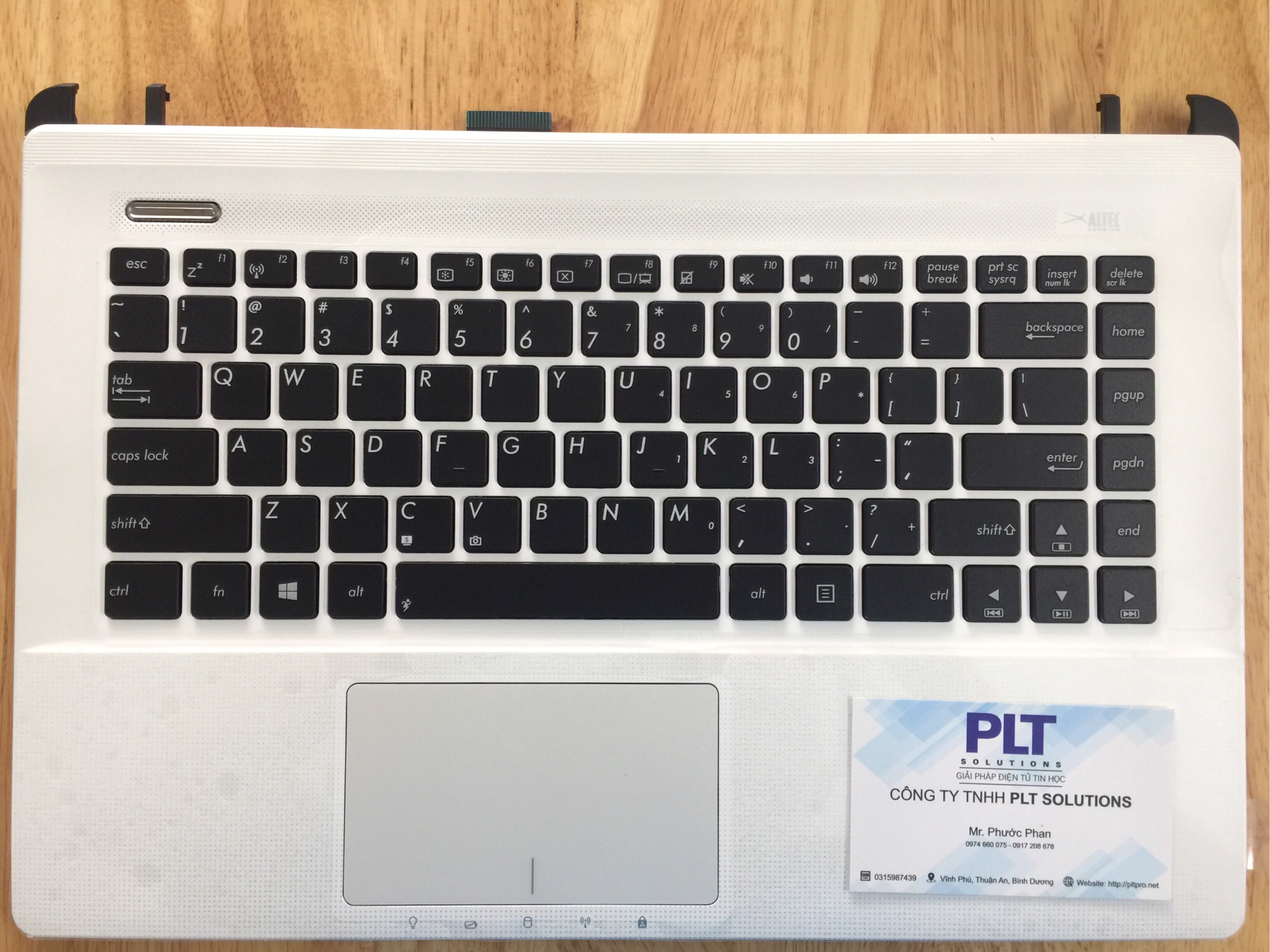 BÀN PHÍM LAPTOP ASUS K45 (NGUYÊN BỆ) MÀU TRẮNG