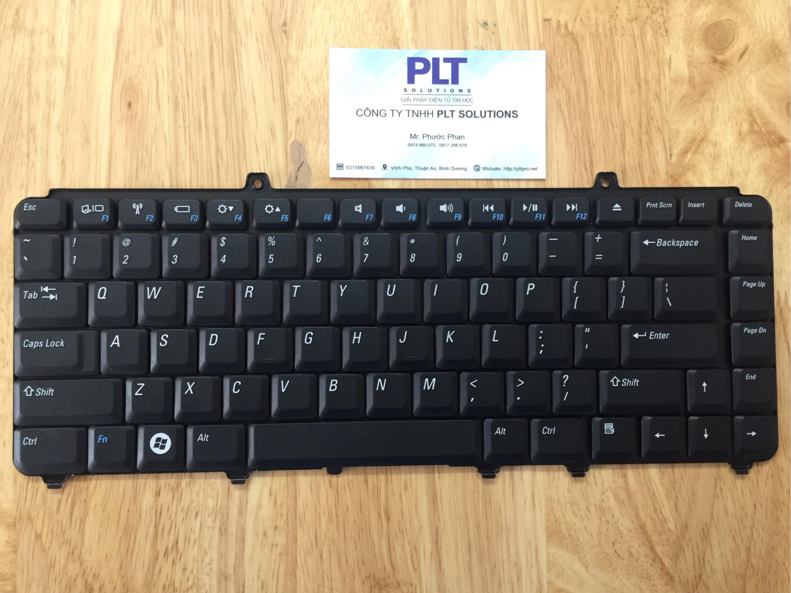 BÀN PHÍM LAPTOP DELL INSPIRON 1420, 1520, M1330, 1521,  1525, VOSTRO 1000,  1400, 1500,  1545 (MÀU ĐEN)