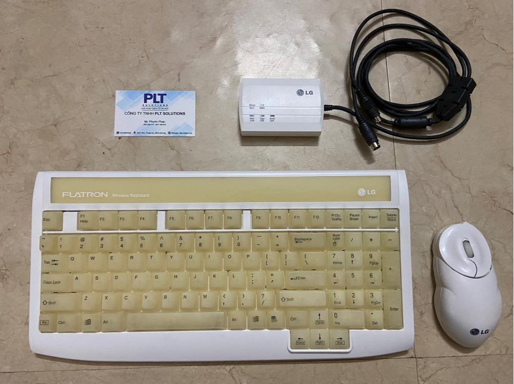 BỘ PHÍM CHUỘT KHÔNG DÂY LG CỔ ĐIỂN FULLBOX, SIÊU ĐỘC - SIÊU ĐẸP - SIÊU BỀN