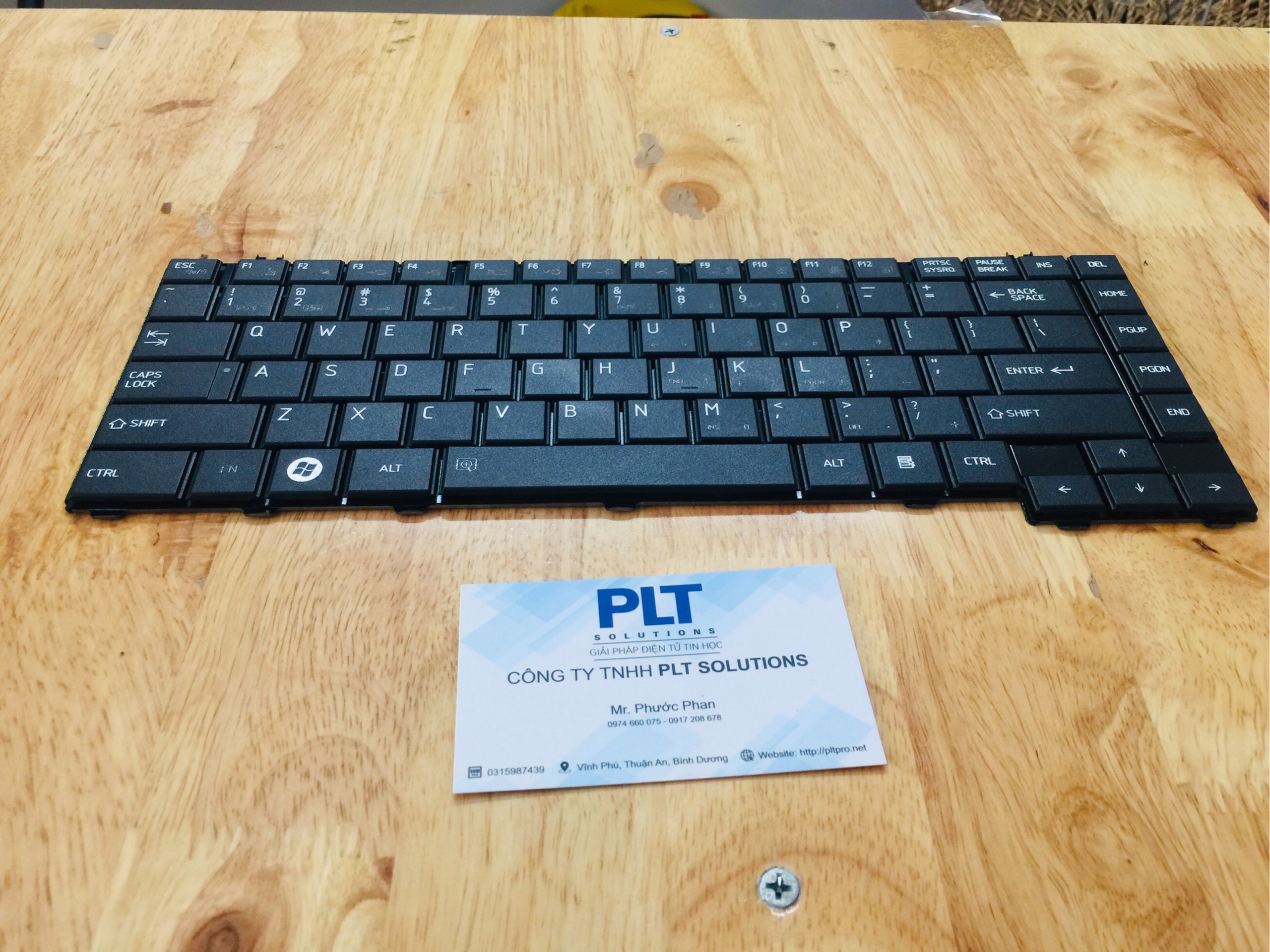 BÀN PHÍM LAPTOP TOSHIBA SATELLITE L645, L640, C640, C645, C600, L635, 745, B40A (MÀU ĐEN)