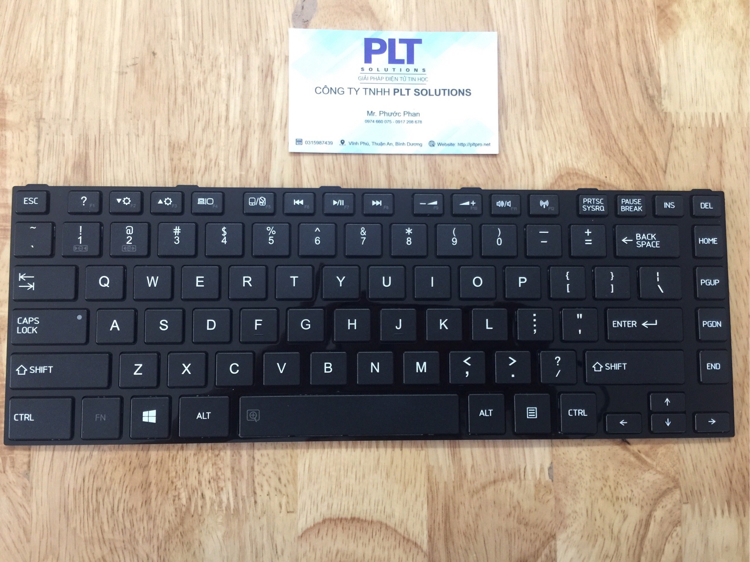 BÀN PHÍM LAPTOP TOSHIBA SATELITE L840, C840, C800, L40A (MÀU ĐEN)