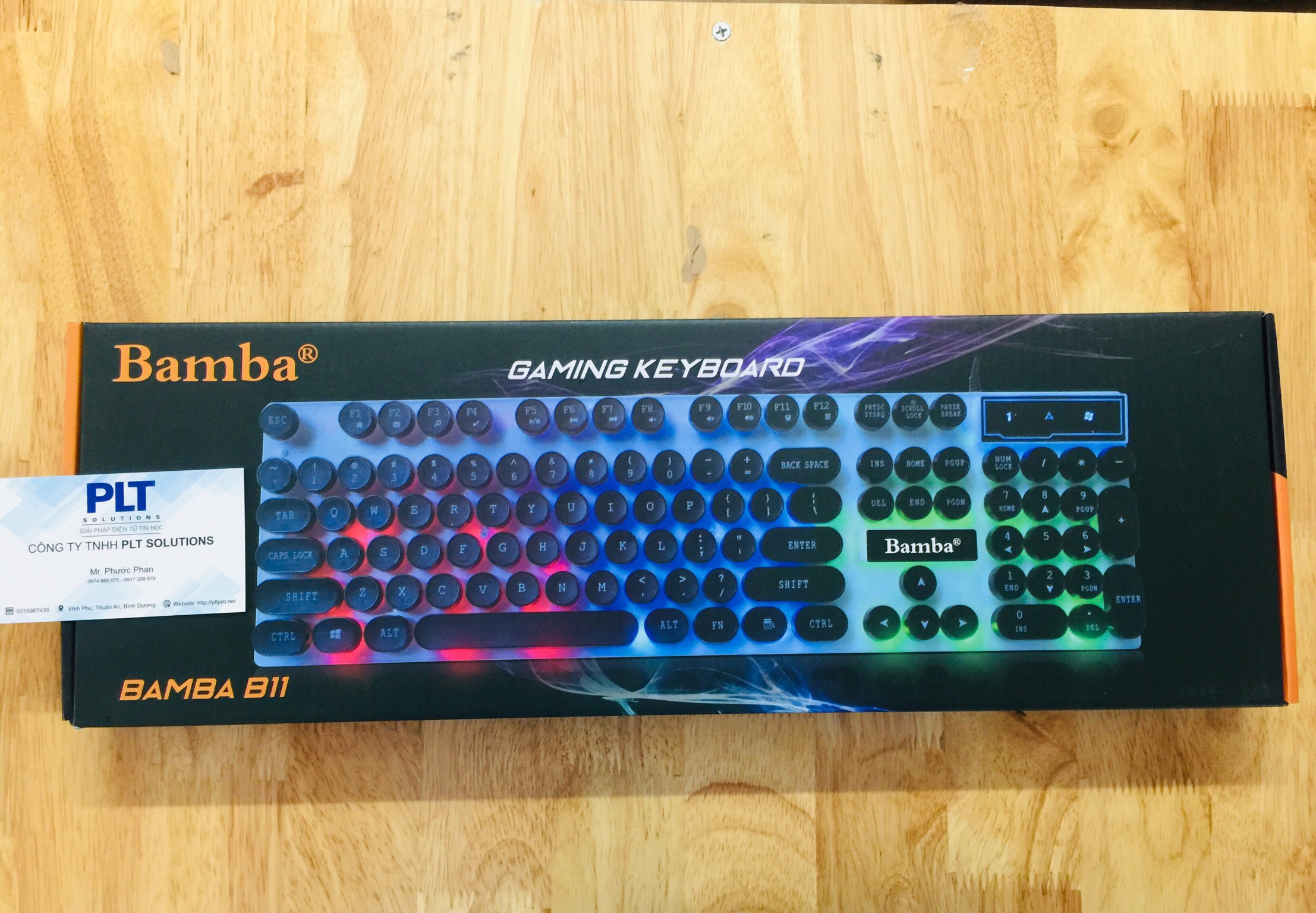 BÀN PHÍM GAMING CÓ ĐÈN XINH ĐẸP, TIỆN LỢI, ĐỘ BỀN CAO, PHÍM BẤM TRÒN ĐỘC LẠ DỄ THAO TÁC