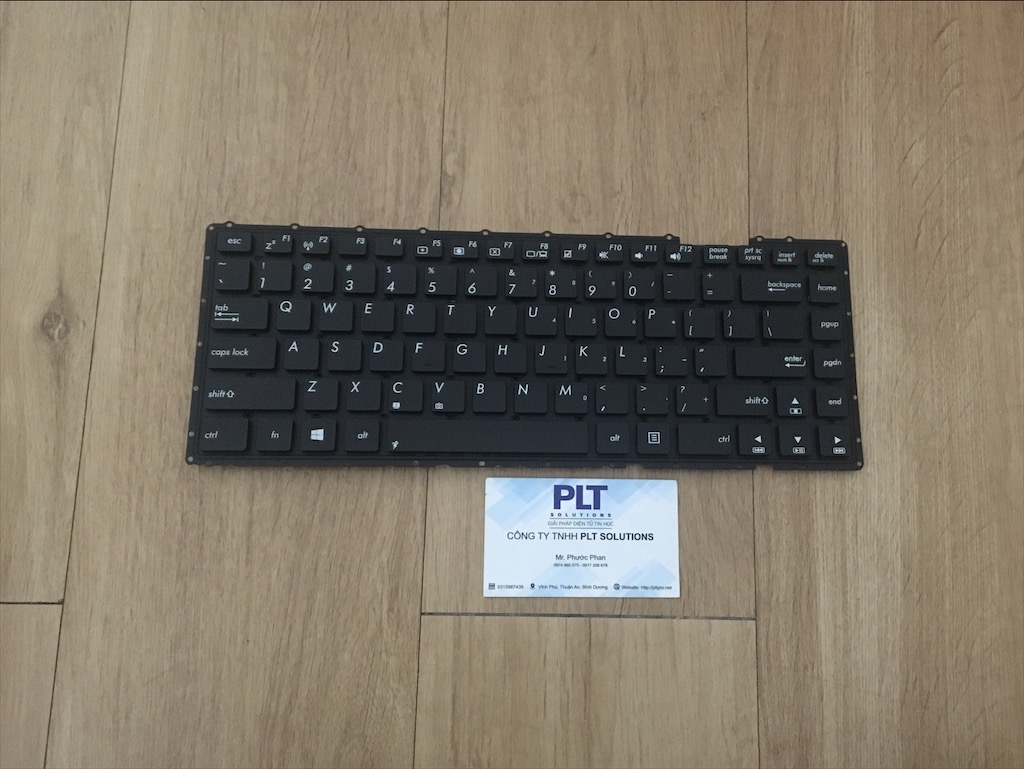 BÀN PHÍM LAPTOP ASUS X451, X453, S451, F451, X454, K445, F454, A456 LOẠI TỐT, PHÍM NHẤN ÊM (BH 12 THÁNG)