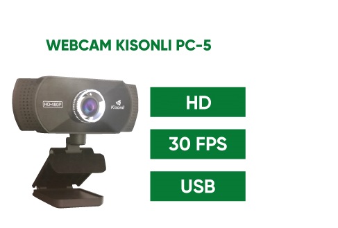 WEBCAM ĐỘ PHÂN GIẢI HD CÓ TÍCH HỢP MICRO, HÌNH ẢNH RÕ NÉT, HỖ TRỢ GIẢNG DẠY VÀ HỌC TẬP ONLINE HIỆU QUẢ
