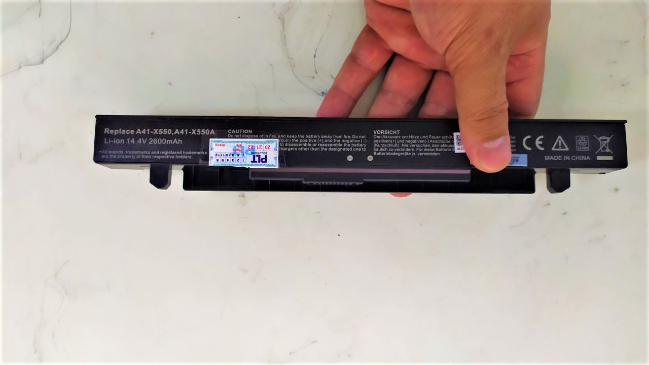 PIN LAPTOP ASUS X450, X450CA, X550, X550C, F450, F550, A450, A550, P550, X452, F552 (HÀNG TỐT - BH 12 THÁNG)
