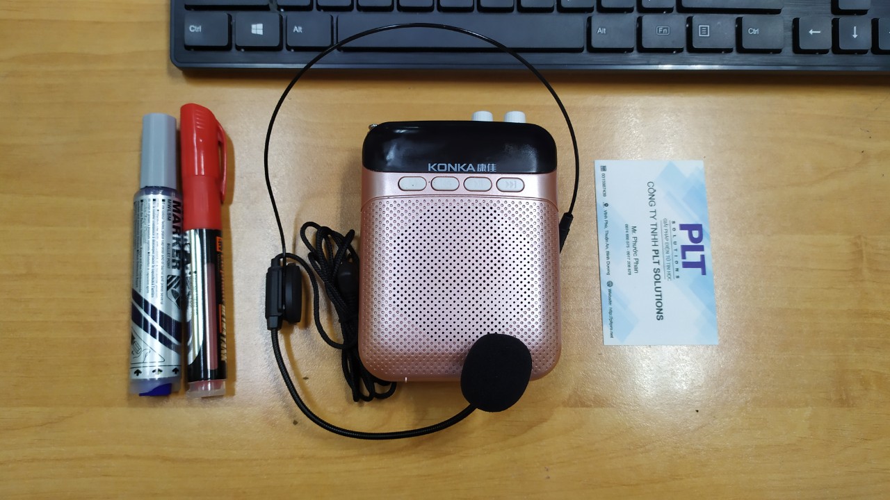 LOA TRỢ GIẢNG GỌN NHẸ, ÂM THANH MICRO TO RÕ, KIỂU DÁNG TRẺ TRUNG THANH LỊCH