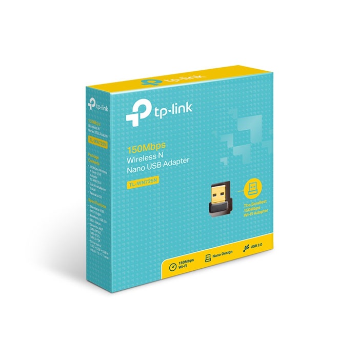 USB Thu wifi TP-Link TL-WN725N chính hãng (Nhỏ - Gọn - Đẹp - Bền)
