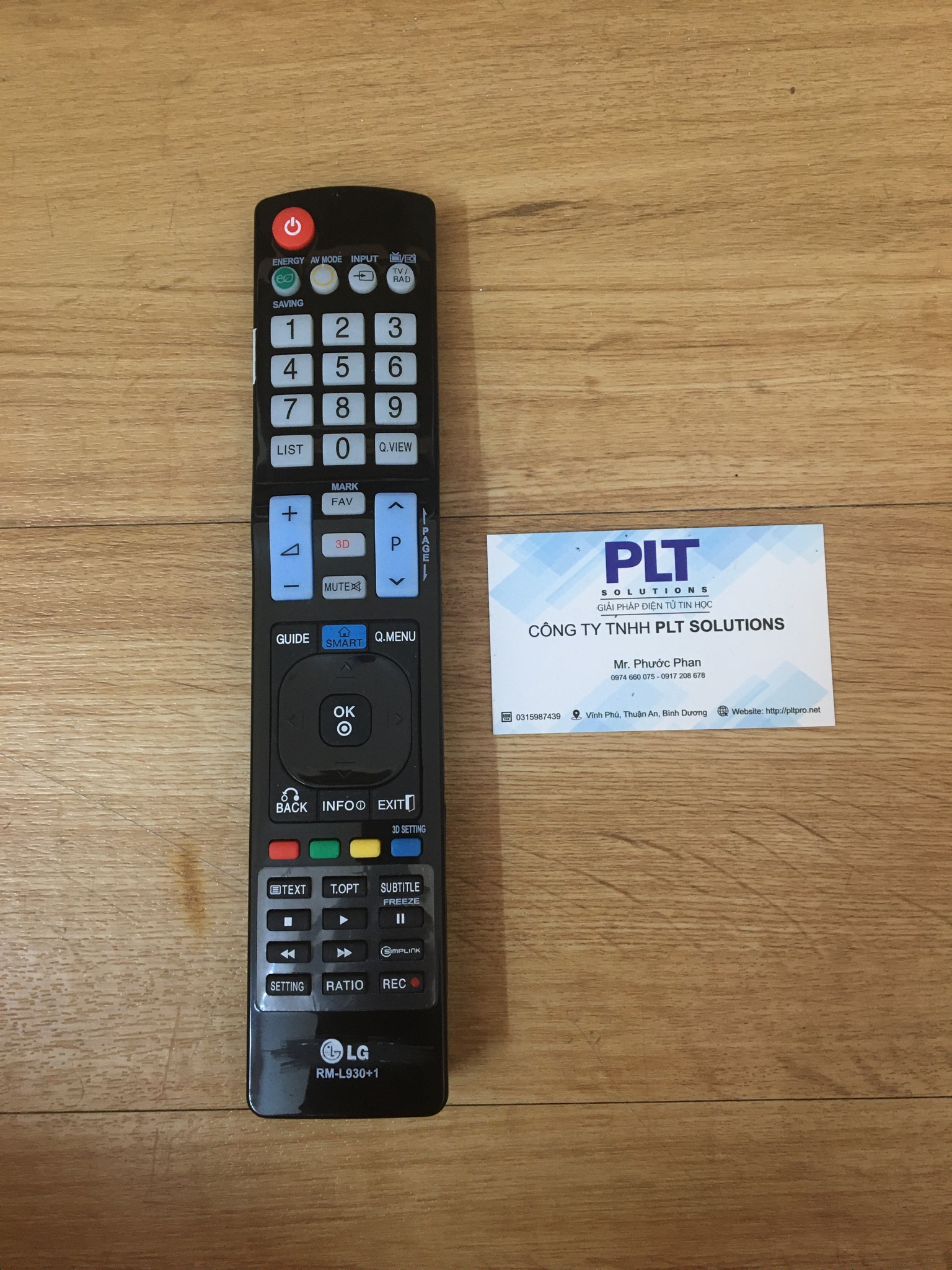 REMOTE CHO SMART TIVI LG RM-L930+1