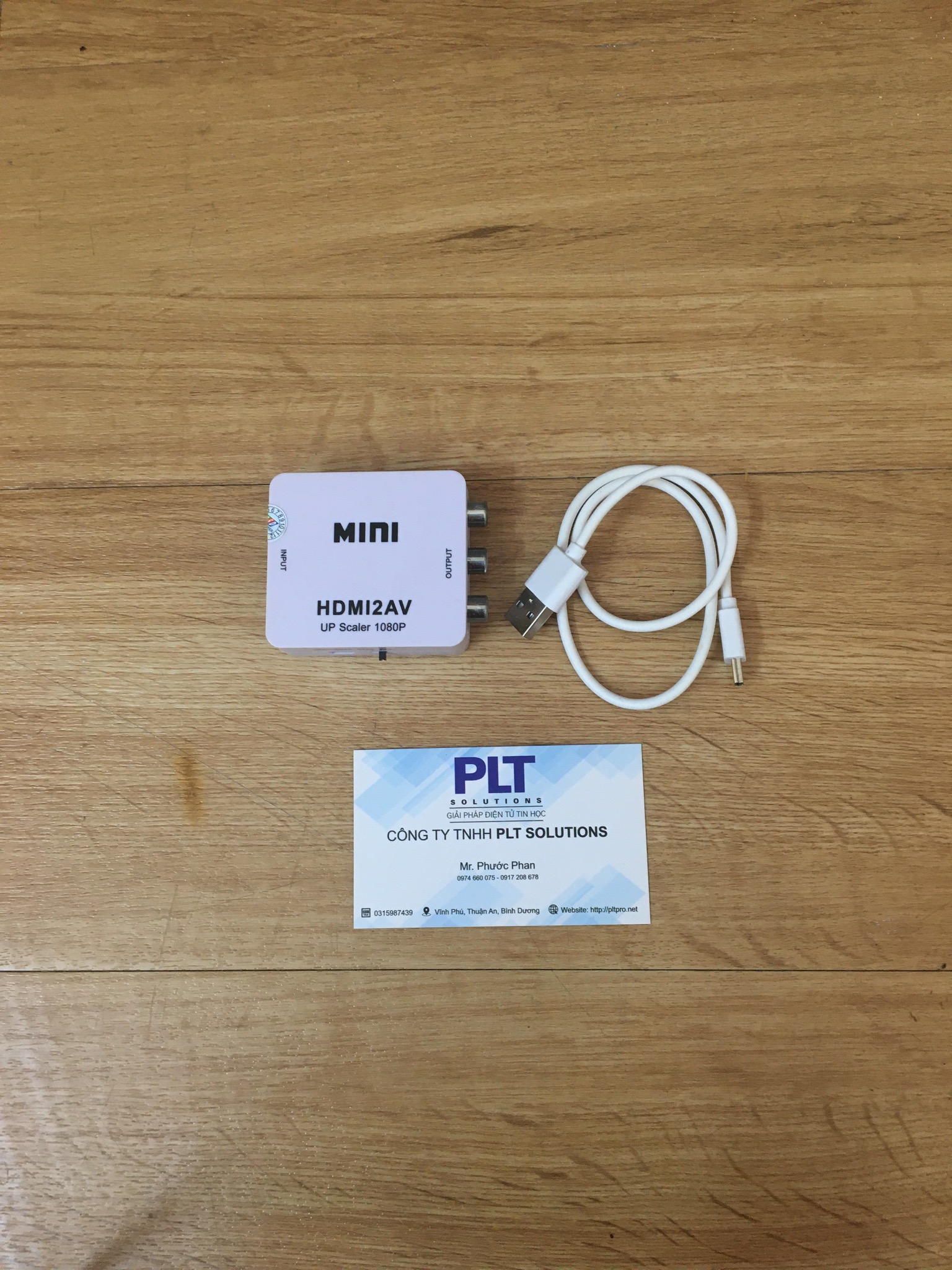 THIẾT BỊ CHUYỂN ĐỔI HDMI SANG AV (AUDIO VÀ VIDEO) FULL HD 1080P