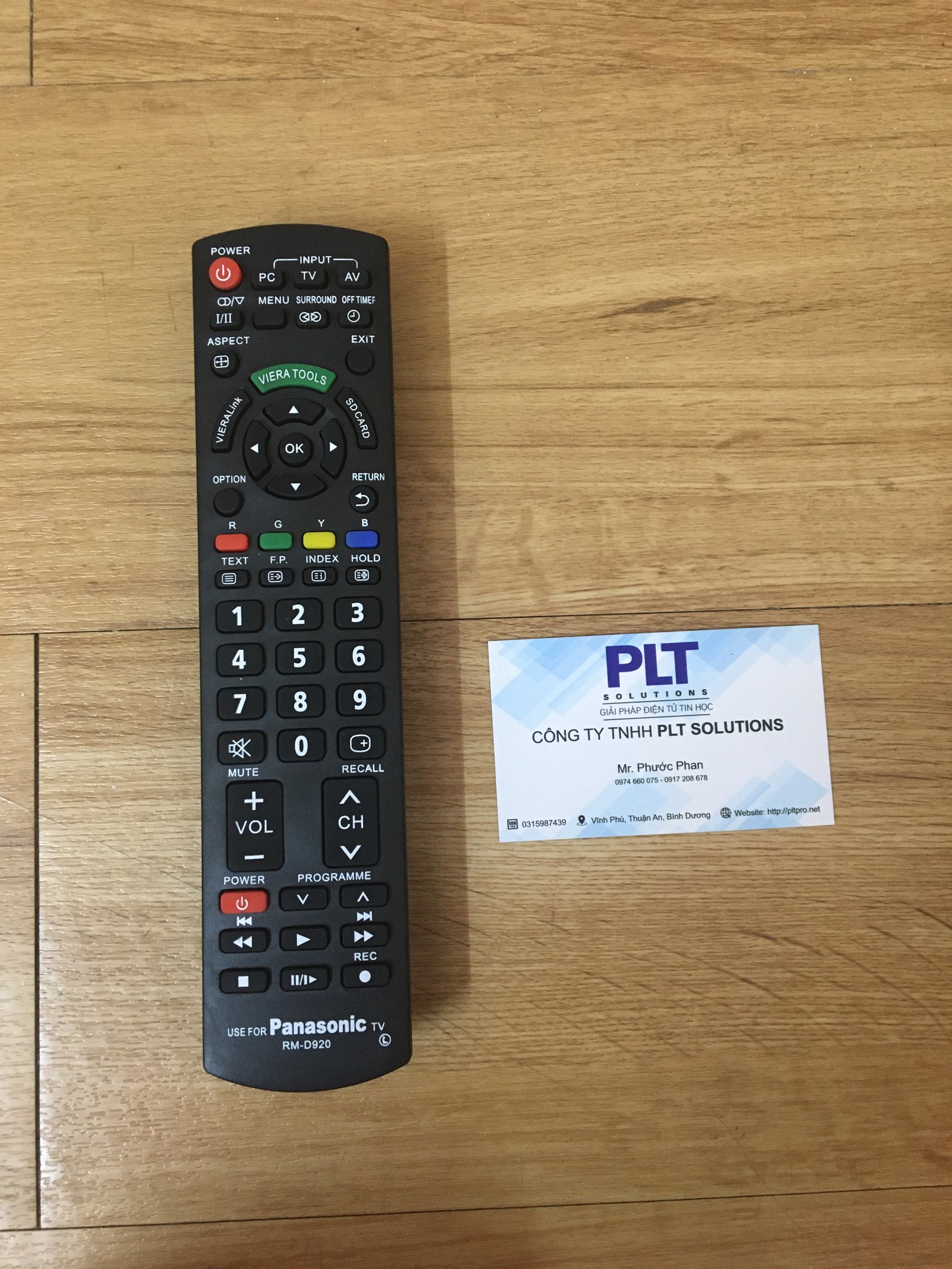 REMOTE ĐIỀU KHIỂN  SMART TIVI PANASONIC RM-D920