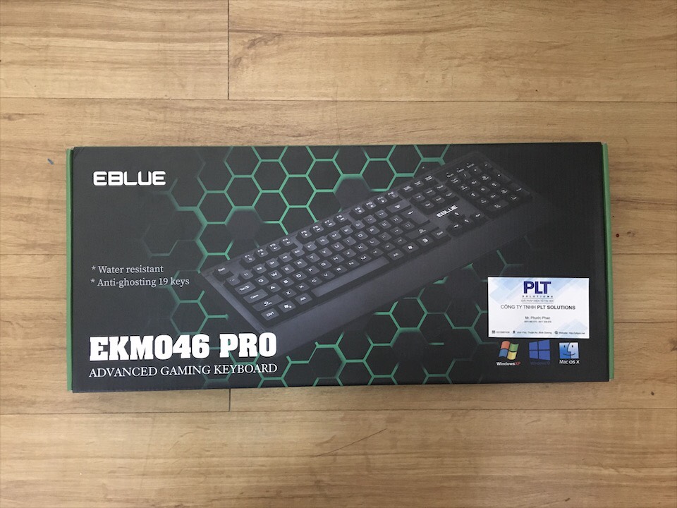 BÀN PHÍM EBLUE EKMO46 PRO PHÍM BẤM ÊM NHẠY THOẢI MÁI, NGOẠI HÌNH SANG TRỌNG