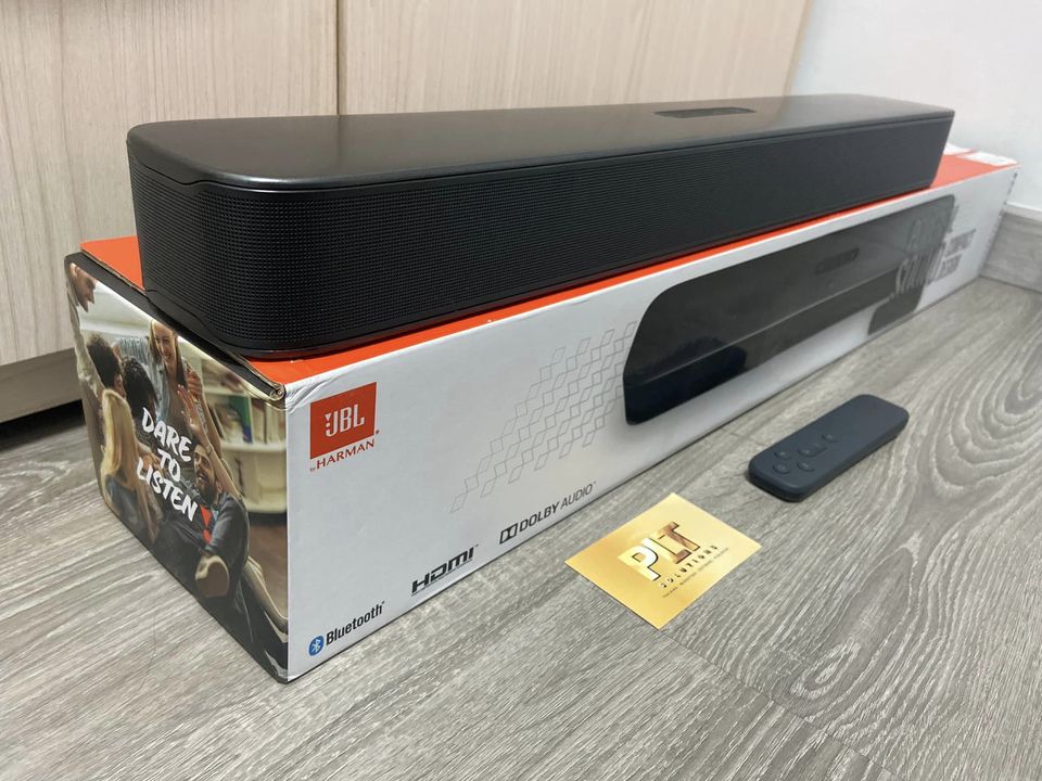LOA JBL BAR 2.0 ALL-IN-ONE CHÍNH HÃNG, ÂM THANH CỰC HAY, CÔNG SUẤT 80W - HDMI ARC - OPTICAL - BLUETOOTH - USB